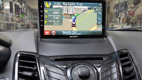Màn hình DVD Android xe Ford Fiesta 2010 - nay | Gotech GT6 New